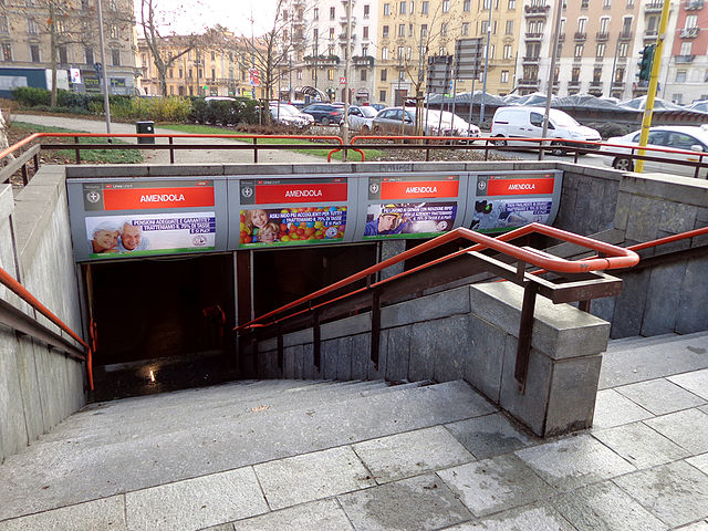 metropolitana di Milano Amendola