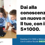 5x1000 Wikimedia Italia