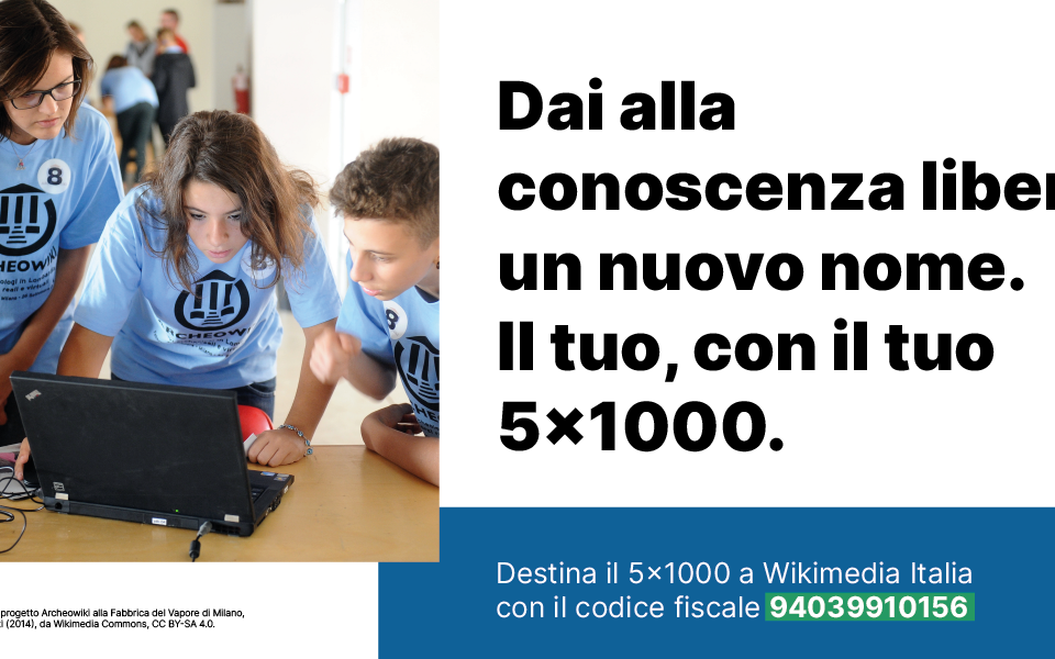 5x1000 Wikimedia Italia